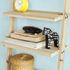 Doggett Ladder 6 shelf Bookcase - Pine