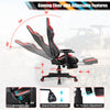 Ergonomic Gaming Chair Adjustable High Back Computer Chair W/ Remote Control LED