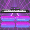 61Keys Digital Music Piano Keyboard -Mic- Portable Electronic Musical Instrument