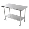 Stainless Steel Table Kitchen Catering Commercial Table Food Prep Workbench