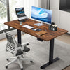 Flamaker 140x70 cm Electric Standing Desk Height Adjustable Computer Desk
