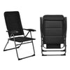 2 Pack Padded Patio Lounger Chair Patio Recliners Padded Folding Lawn Chair