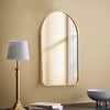 Industrial Arch Shape Metal Frame Wall Mounted Accent Mirror Hallway Bathroom UK