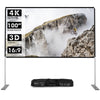 100" Projector Screen w/ Stand Indoor Outdoor Movie Screen 160° Viewing Angle