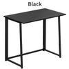Computer Desk Foldable Wood Office Without Installation Home Study Workstation