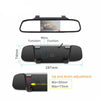 Wireless 4.3" TFT Rear View Mirror Monitor Reversing Parking Camera Number Plate
