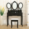 Modern Dressing Table Vanity Table Makeup Desk Dresser Set Home Bedroom Woman BN