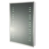 Vertical Led Mirror Cabinet 700*500mm 60LED Illuminated Lighted Medicine Cabinet
