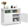 Kitchen Buffet Server Sideboard Wooden Storage Cupboard Cabinet Adjustable Shelf