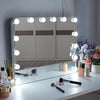 Hollywood Make Up Mirror Bedroom Dressing Table Vanity Mirror with 14 LED Bulbs