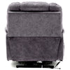 Electric Power Massage Lift Cinema Recliner Velvet Riser Heated Chair Sofa Grey