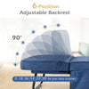 Foldable Sofa Bed 4-In-1 Convertible Sleeper Sofa Chair Adjustable Sofa Recliner