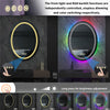 Dimmable 11 Mode LED Bathroom/Vanity Mirror RGB Color Memory Function CE UKCA UL
