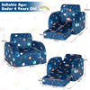 3 in 1 Kids Sofa Chair Children Flip Open Sofa Bed Toddler Soft Couch Lounger