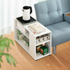 Modern End Side Table sofa Book Coffee w/ DrawerShelf Bedside Cabinet Storage