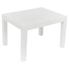 Collapsible Outdoor Folding White Garden Chairs, Table, & Benches Patio Lounge