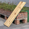 Wooden Portable Folding Picnic Beer Bench Table Trestle Pub Outdoor Backrest/NO