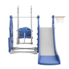 Kids Swing Slide Climber Basketball Hoop Set Toy Toddler Home Garden Playground