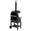 Outdoor Pizza Oven - Wood Fired/Charcoal Cooking - BBQ Smoker - 187 x 49 x 36cm