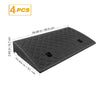 4Pc Kerb Access Ramps Plastic Threshold Ramp Cars Caravans Wheelchair Mobility