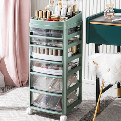 Makeup Cosmetic Storage Drawer Box Trolley Cabinet Case Home Office Organiser