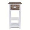 Nightstand Bedside Storage Cabinet Table with Drawer Bedroom Furniture 3 Colors