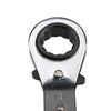 Metric 6-21MM Offset Ratchet Spanner Set/5 Pcs Ratchet Ring Wrench Spanners Tool