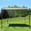 Steel Garden Pergola Carport Outdoor Sun Shade Shelter Awning PA Coated Canopy