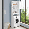 3 Tier Rack Over the Toilet Bathroom Washing Machine Storage Cabinet Organizer