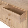 Oak Sideboard Wooden Cabinet Cupboard with Drawers & Doors EDVARDOLSEN Furniture