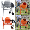 Electric Cement Concrete Mixer RocwooD 63L/120L/140L Litre Drum Mortar Plaster