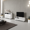 TV Unit 130cm Sideboard Cabinet Cupboard TV Stand Living Room High Gloss Doors