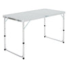 Aluminum Portable Folding Camping Table Adjustable Picnic Table Outdoor BBQ Desk