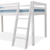Kids Bunk Beds Mid Sleeper Pine Wooden 3FT Single Cabin Bed Frame Slide & Ladder