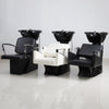 Salon Beauty Furniture Equipment Hairdressing Backwash Barbers Chairs with Basin