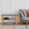 3Tier Shoe Rack Seating Bench Hallway Storage Organiser Holder Stand Bamboo