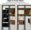 HOOBRO Coat Rack Stand Hall Tree Free Standing Coat Stand Entryway Storage Shelf