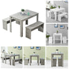 Rectangle Dining Tables for 2-4 Small Space, Wooden Kitchen Table Home/Office