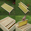 Wooden Langstroth Beehive Honey Bee Hive Frames House Pro Beekeeper Tool Kits UK