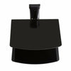 2 Wall Mount Shelf Floating Black Glass Bracket For Xbox PS4 Sky TV DVD Shelves