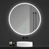 Illuminated Bathroom Mirror with LED Lights Demister Touch Sensor Wall Mounted