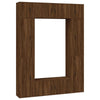 8 Piece TV Cabinet Set Brown Oak Engineered Wood W5I6