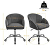 Desk Chair Computer Chair Office Chair Makeup Vanity Chair with Armrests Home