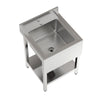 Deep Bowl Stainless Steel Sink Kitchen Sink Catering Handmade Sink with Drain