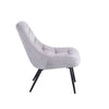 Velvet Fabric Accent Button Tub Chair Armchair Lounge Sofa Living Bedroom Chair