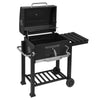 Portable Barbecue Grill BBQ Trolley w/ Wheels Smoker Outdoor Garden Patio Picnic