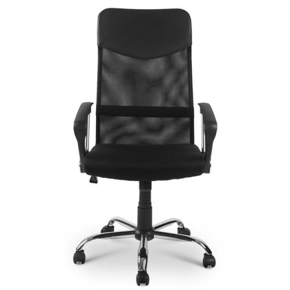 Office Swivel Chair Mesh High Back Executive Adjustable Seat Recline Chair QW