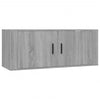 6 Piece TV Cabinet Set Grey Sonoma Engineered Wood E2K2