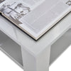 High Gloss Coffee Table With Storage Lift Top Up Wooden Living Room Furniture UK