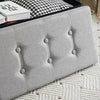 Large Ottoman Box FootStool Folding Storage Toy Seat Pouffe Colors 76*38*38cm